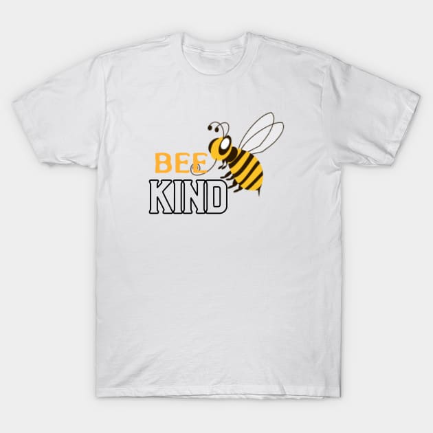 Bee Kind T-Shirt by Purple Canvas Studio